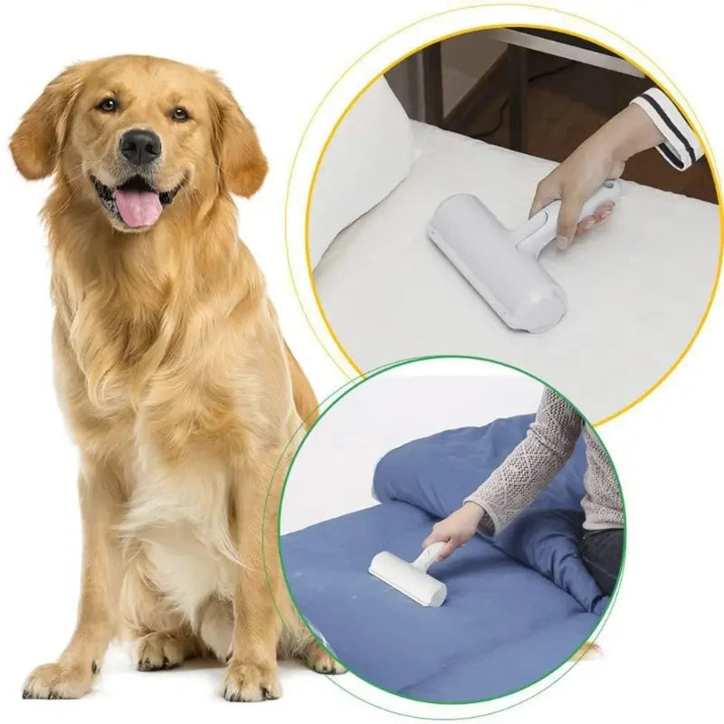 Pet Hair Remover Roller - Dog & Cat Fur Remover with Self-Cleaning